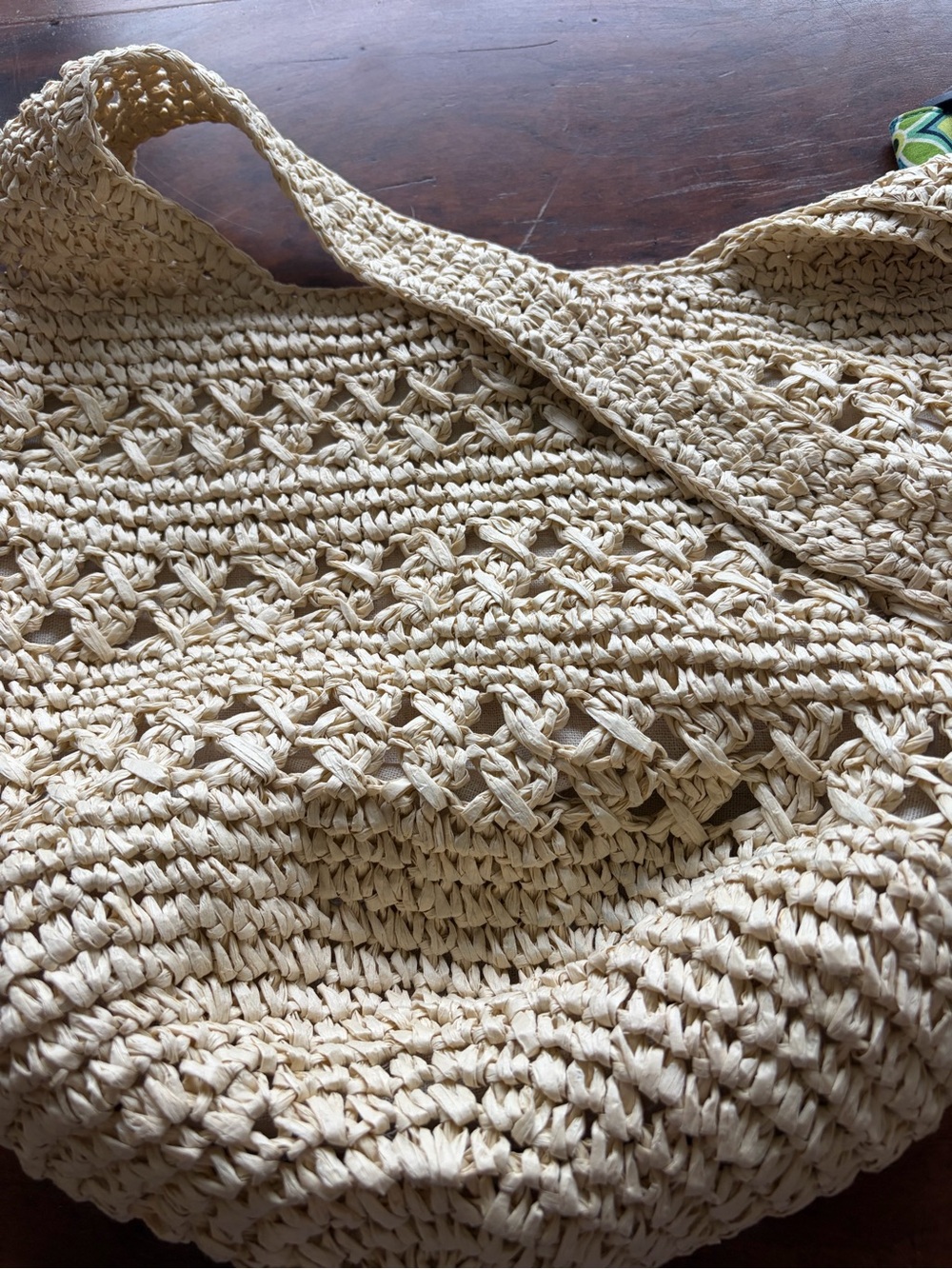 Haute Hippie Cream Crochet Shoulder Bag - Picture 4 of 4